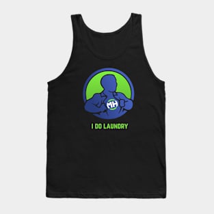 Front: I Do Laundry Back: Husband of the Year Tank Top